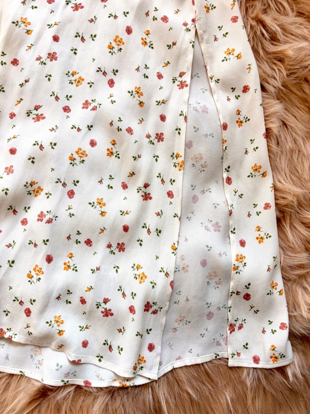 Reformation Gavin Dress Bellagio (NWT) Floral Midi Dress with High Front Slit - Picture 9 of 12